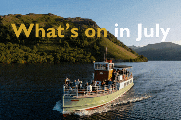 July events at Ullswater 'Steamers' 