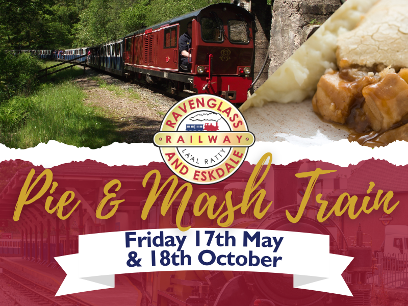 Pie and Mash Trains at the Ravenglass and Eskdale Railway