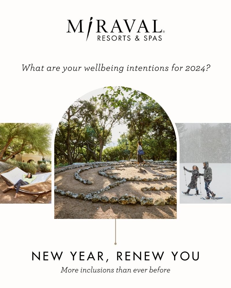 New Year, Renew You Is Here! - Miraval Resorts