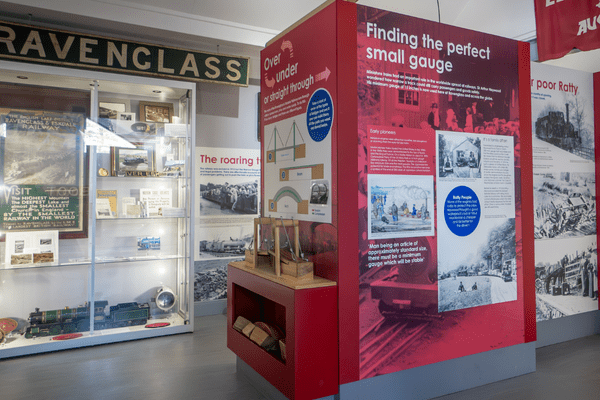 Ravenglass railway museum exhibition for 150 years 