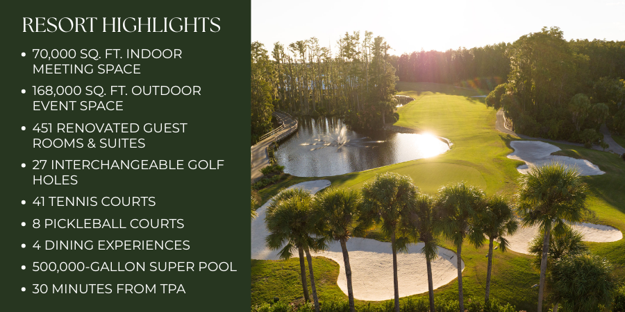 Saddlebrook Resort Highlights