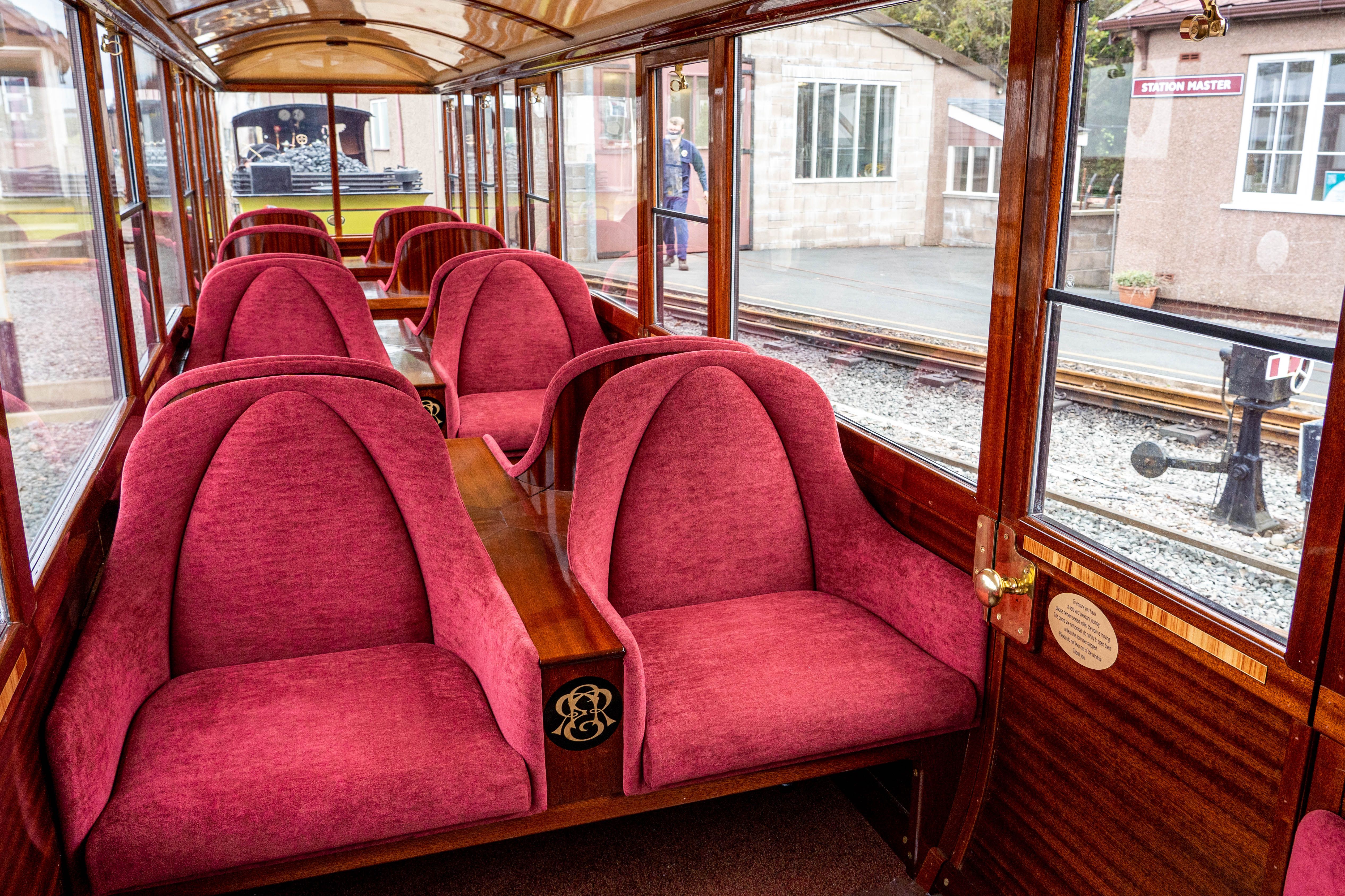 Upgrade to first class at the Ravenglass Railway 