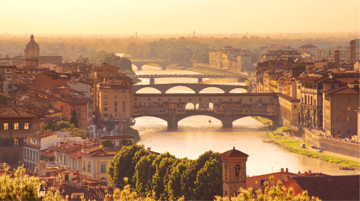 Florence in the sun