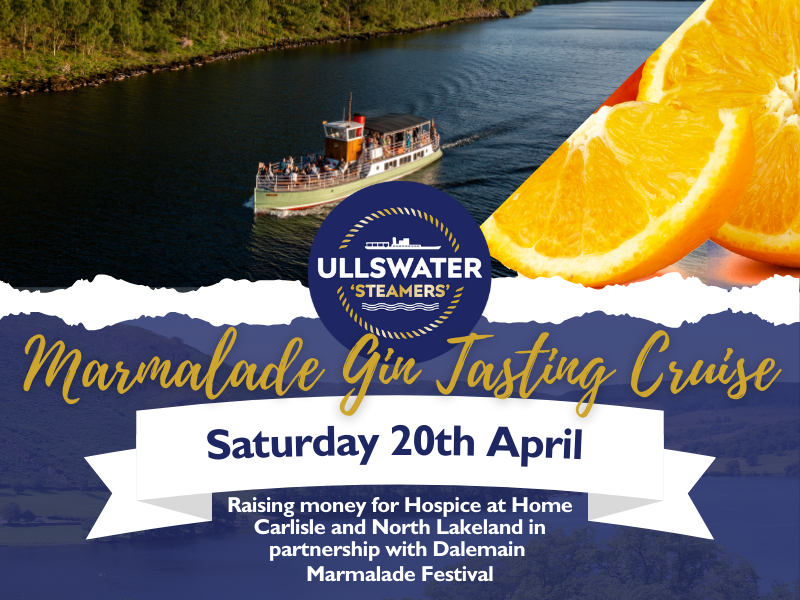 Marmalade Gin tasting Cruise 2024