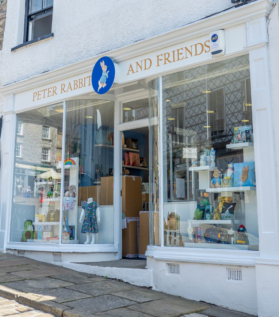 Peter Rabbit & Friends shops gift vouchers 