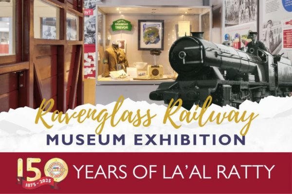 Museum 150th Exhibition at the Ravenglass and Eskdale railway