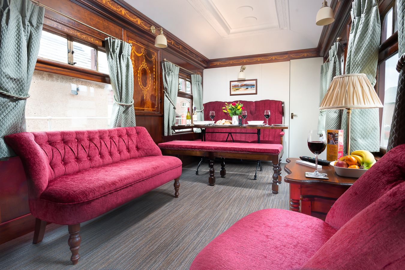 Pullman Camping Coaches at the Ravenglass and Eskdale Railway
