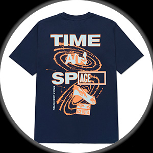 time and space pam t shirt