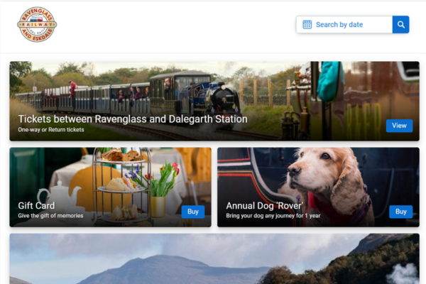 Gift cards at the Ravenglass and Eskdale Railway