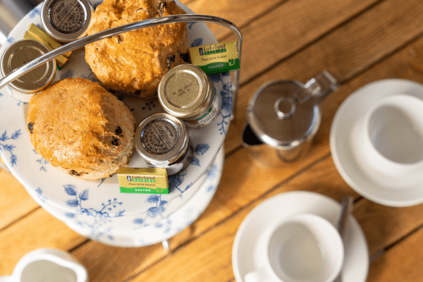 Cream tea experience at the Ravenglass Railway