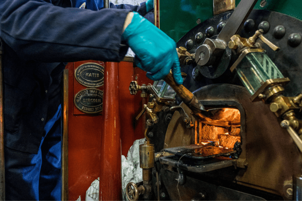 Firing up the steam engine