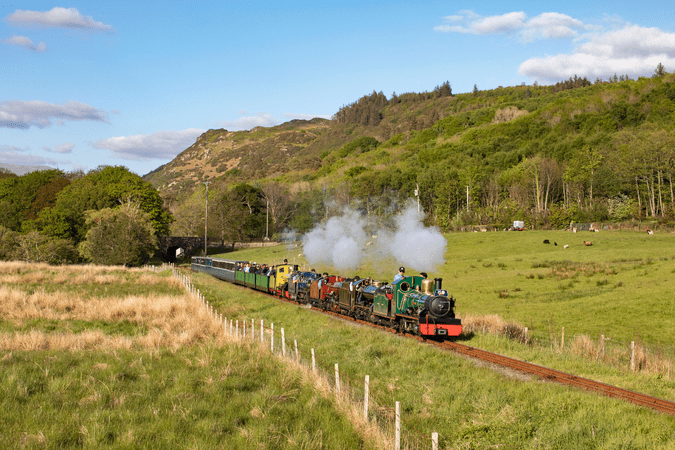 All five of our steam locomotives at the 150th gala - Mark Fielding 