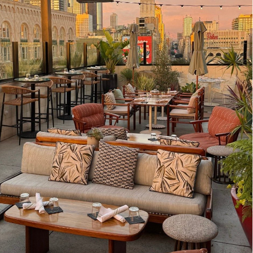 Downtown LA rooftop