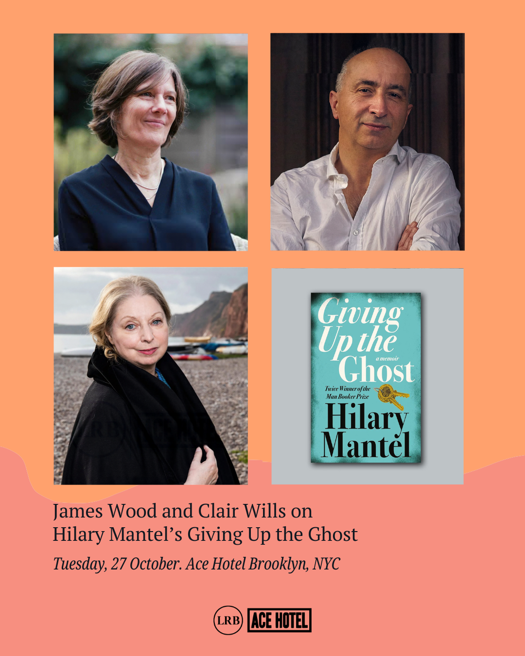 London Review of Books’ Close Readings Live: James Wood in conversation with Clair Wills