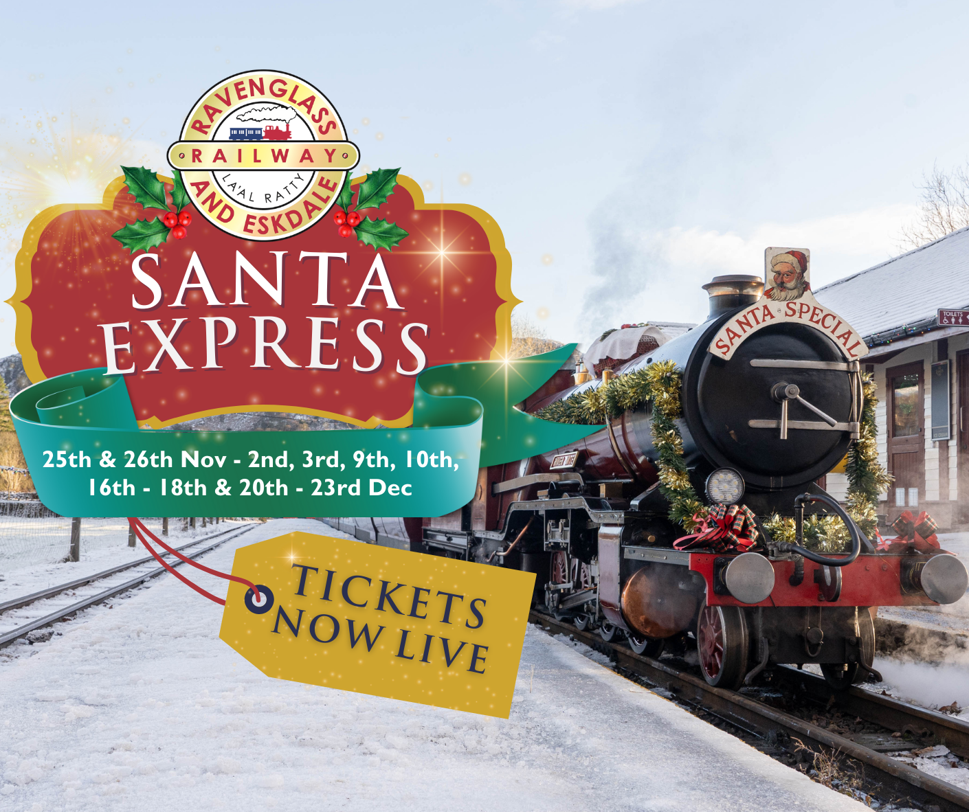 Santa Express Tickets Now Live!