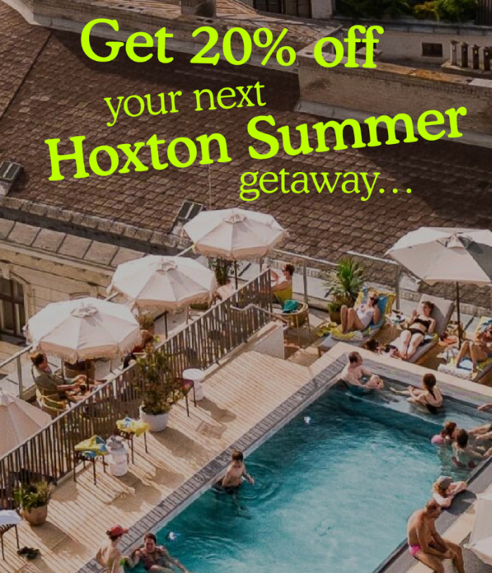 Less stuff, more travel, 20% off
