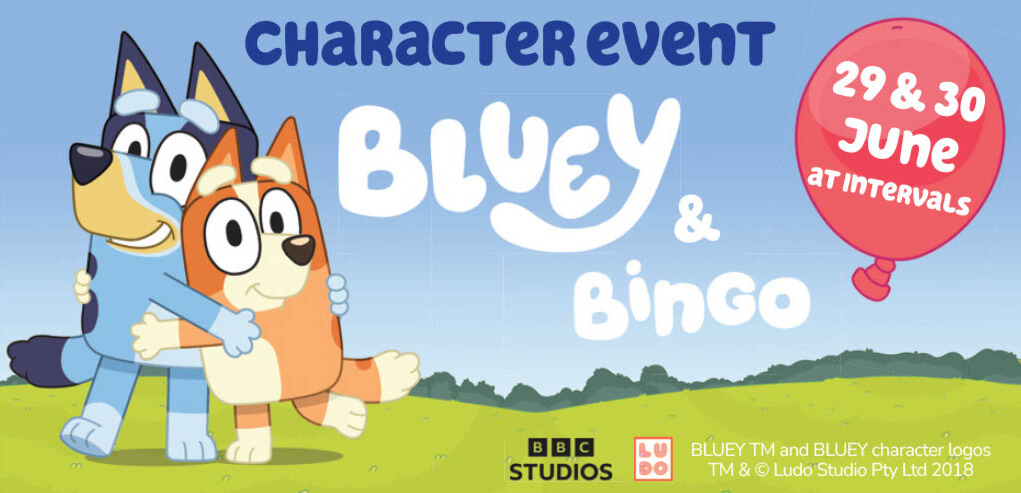 Bluey and Bingo at the Ravenglass and Eskdale Railway