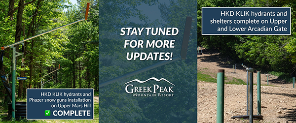 Greek Peak Snowmaking Updates