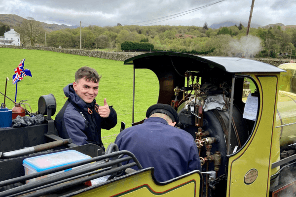 Riding onboard Northern Rock 
